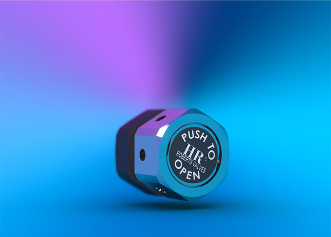 Push-Open Valves